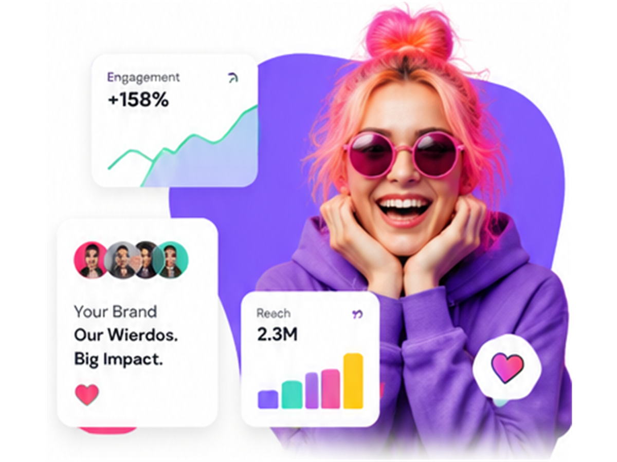 Work social growth visual