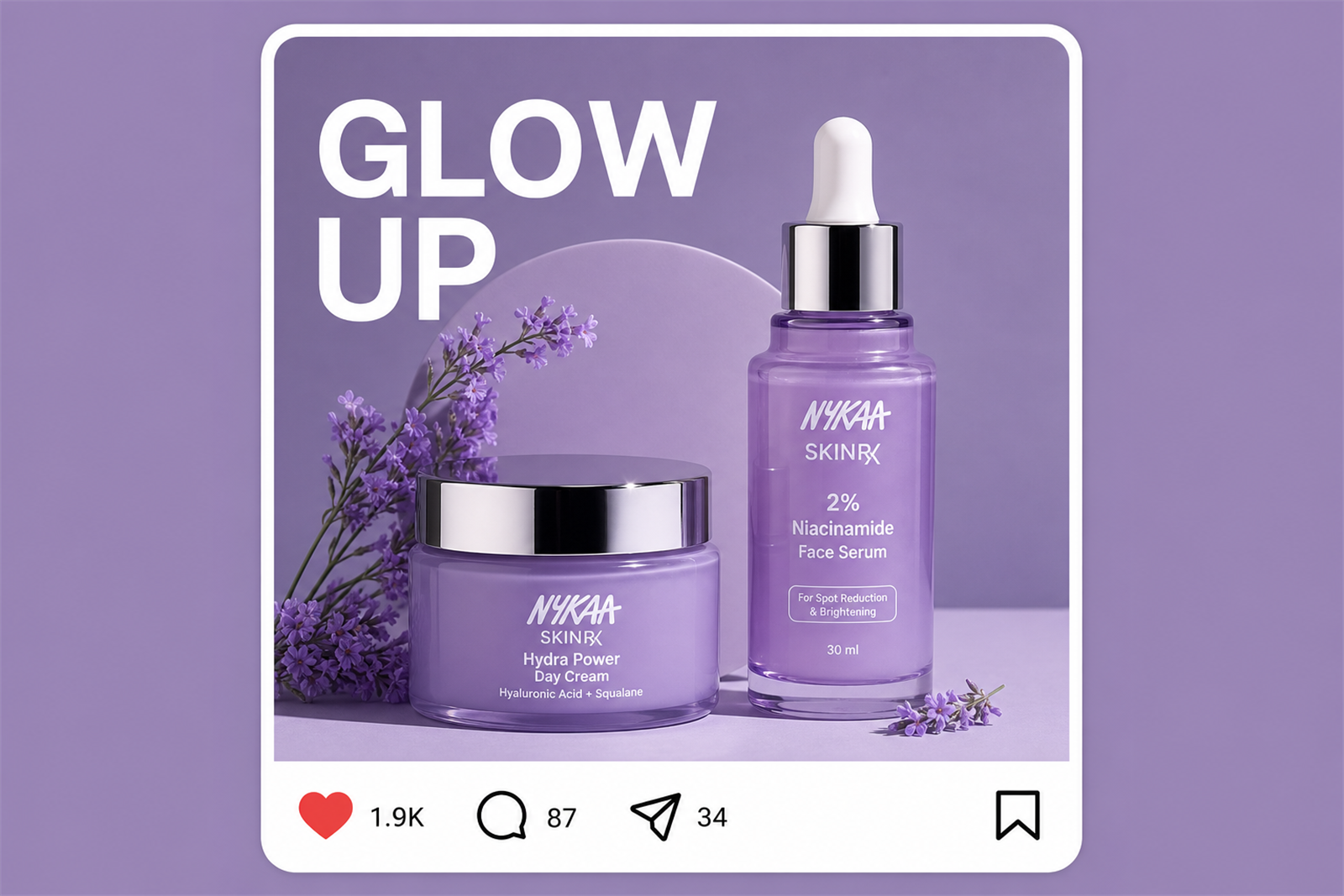 Nykaa glow skincare launch